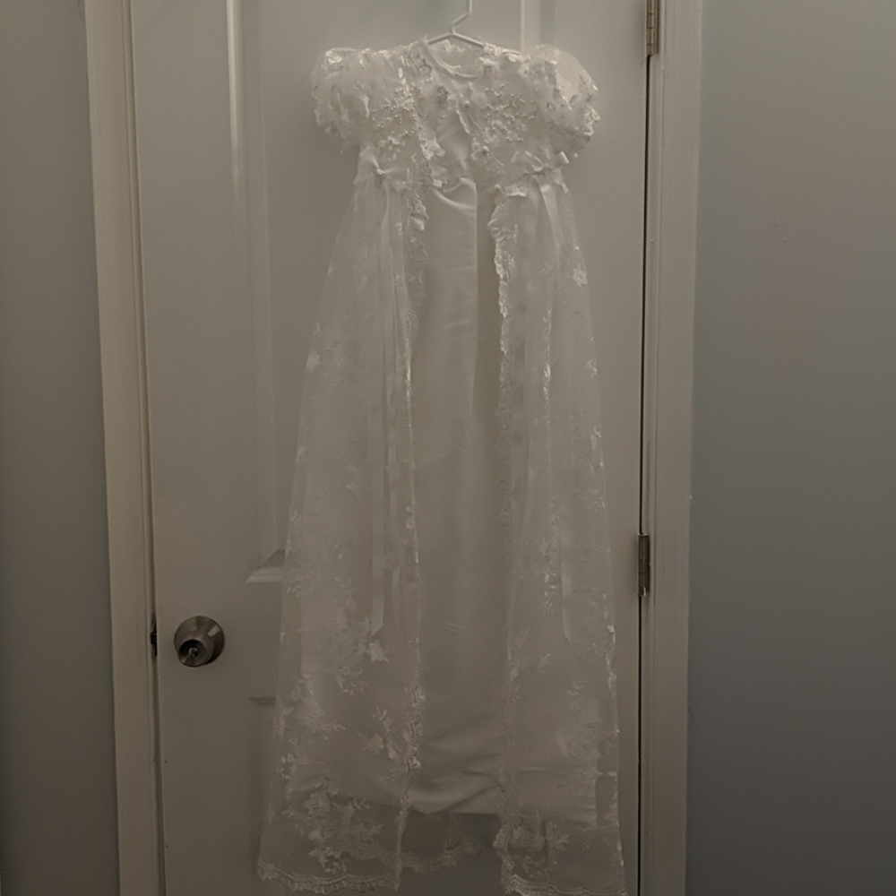 Christening or baptism gown